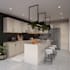 3d model render your kitchen design