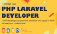 develop a scalable and usable laravel web app