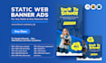 design web banner ads, google banners, all web network ads