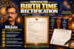 rectify your birth time with second level precision