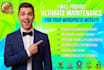 provide ultimate maintenance and support for wordpress website