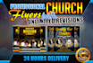 create professional  church flyers