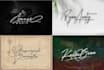design scripted, handwritten, cursive, handwriting logo
