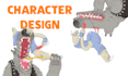 create character design, animal character, cartoons
