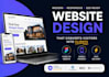 design squarespace wix website or convert figma to squarespace wix wordpress