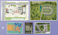 render architectural or real estate site map master plan in 2d, 3d