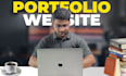 create a personal portfolio or business portfolio website