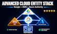 build an advanced google AWS and azure cloud entity stack for SEO authority