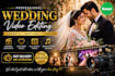 do memorble wedding video editing