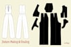draft womens wear sewing patterns based on your design