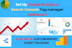 setup google analytics 4, ga4 ecommerce tracking, ads conversion tracking, GTM