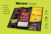 design attractive restaurant menu