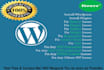 fix any wordpress issues or error