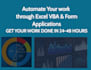 create excel vba macros in 24 hours