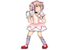 create pixelart anime 100x100