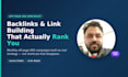 provide monthly off page SEO and link building to rank your website on google