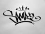 write any name or phrase in graffiti handstyled lettering
