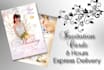create a wedding, party invitation just in 6 hours