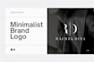 design a professional minimalist logo for your brand
