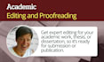 edit and proofread your academic writing