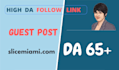 do quality guest posting on high da blog site