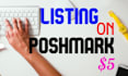 want to work as a virtual assistant for crosslist your items
