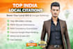 create 200 indian local listings or citations for local seo