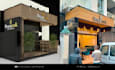 do a  3d exterior design for your comercial or retail store