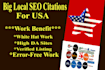 do 350 top local SEO citations for USA business