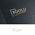 design a gold foil luxury logo with an elite brand guideline
