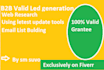 b2b lead generation and build valid email list