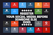 create and setup your social media account