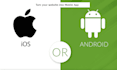 convert website into mobile app