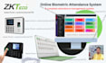 make an online biometric attendance system