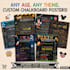 do creative birthday chalkboard