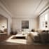 create a 3d architecture interior rendering