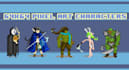 create pixel art characters up to 64x64 pixels