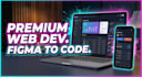 develop a premium high end website with modern UI UX