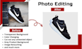 product photo editing photo retouching and enhancement
