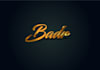 design  3d gold signature logo