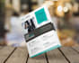 design unique flyer or postcard