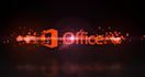create glowing particle logo and text intro animation