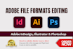 edit and fix your indesign files