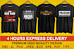 create stunning custom typographic t shirt designs