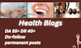 do guest posting on HQ da 55 health blogs