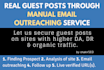 secure real guest posts through manual email outreaching