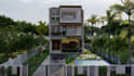 design realistic 3d house rendering and professional floor plan