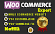 do wordpress and woocommerce customization