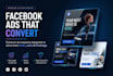 design professional facebook and instagram ads and posts