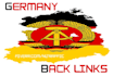 create 52 high PR german bookmark , from germany quality back links sites